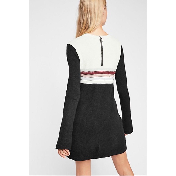 SOLD NWT Free People Colorblock Swit mini dress XS - Picture 2 of 8